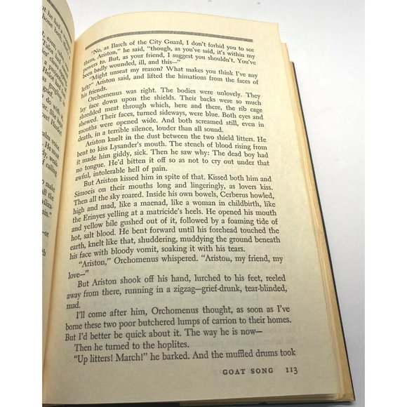 Goat Song by Frank Yarby Ancient Greece Novel HCDJ 1967 Book Club Edition - Picture 8 of 12